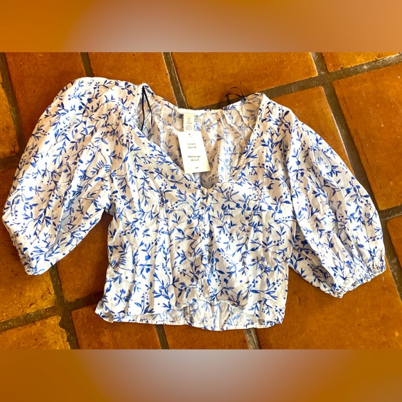 H&M floral top - Picture 1 of 1